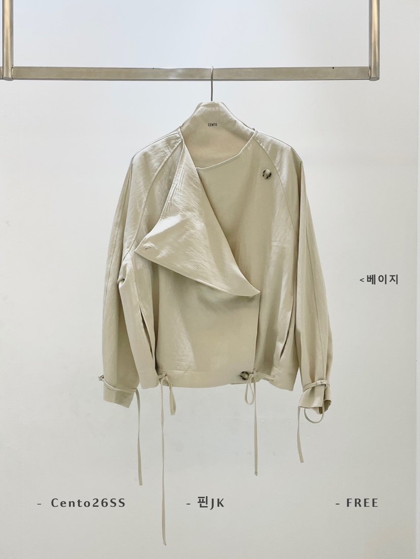 CENTO韓國直郵女士新品休閑人氣真品熱賣26春夏推薦時尚夾克CENTO夾克