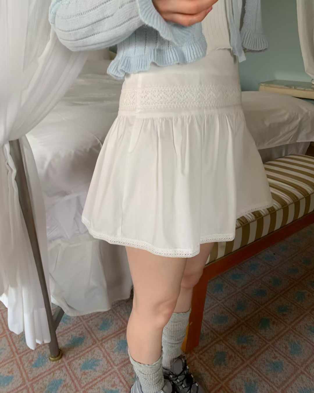 EZEDIARY韓國代購女士新品26春夏真品休閑熱賣人氣職業短裙EZEDIARY短裙