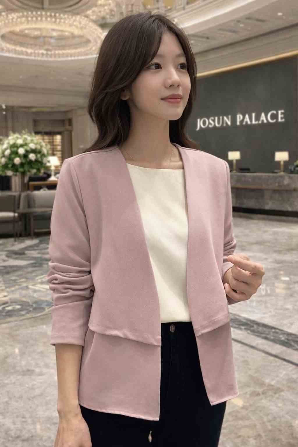 DAILY PROJECT-데일리프로젝트-T韓國代購女裝新款職業夾克DAILY PROJECT夾克