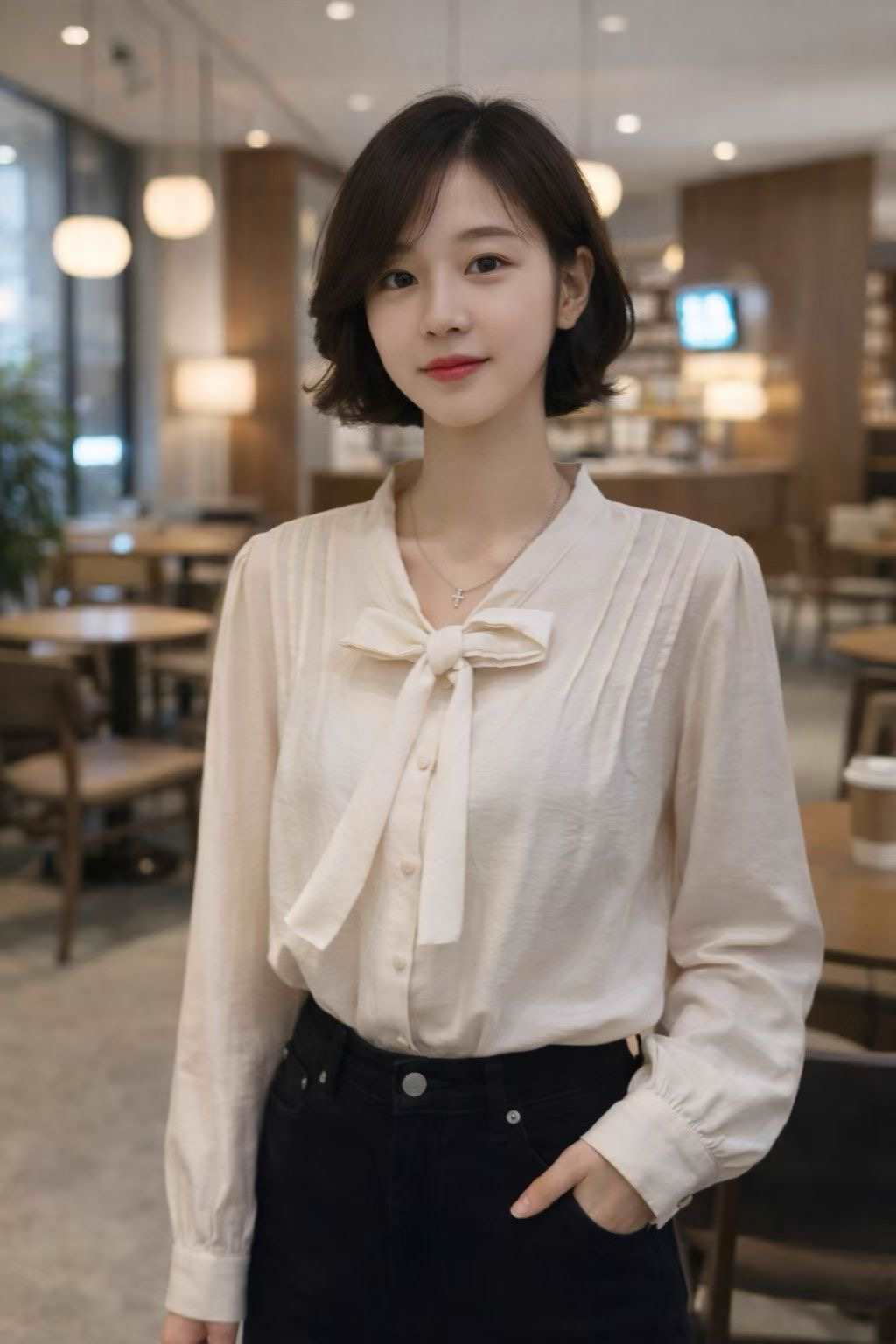 DAILY PROJECT-데일리프로젝트-T東大門代購女裝新品熱賣襯衫蕾絲衫DAILY PROJECT襯衫/蕾絲衫