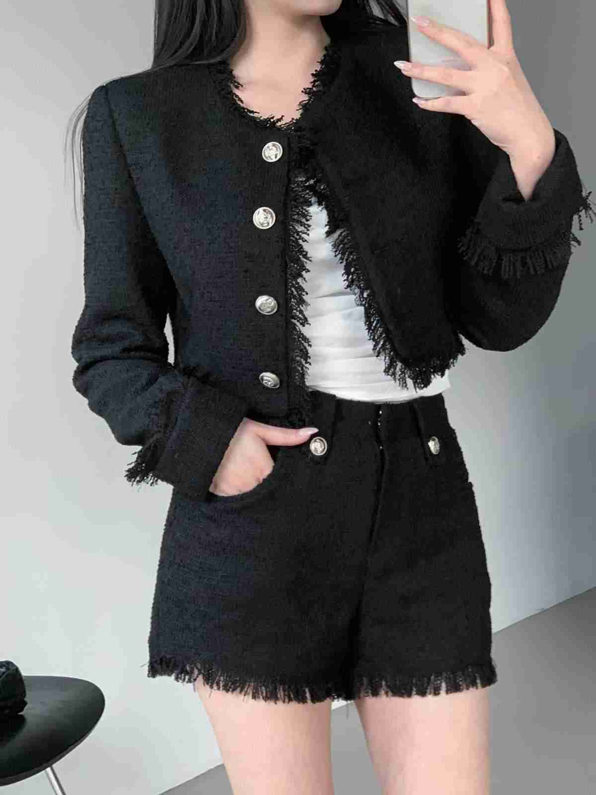 MEMOIRE韓國直郵女士新款推薦人氣休閑26春夏職業套裝花呢MEMOIRE套裝