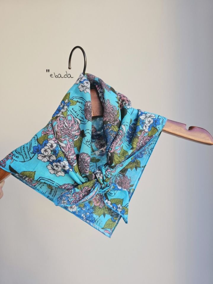 EBADA韓國東大門直郵女士新款26春夏人氣職業推薦圍巾披肩棉EBADA圍巾/披肩