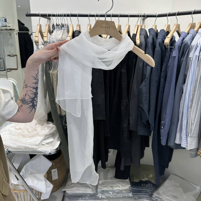 MOWER韓國直郵實拍女士新品職業人氣熱賣時尚26春夏圍巾披肩MOWER圍巾/披肩