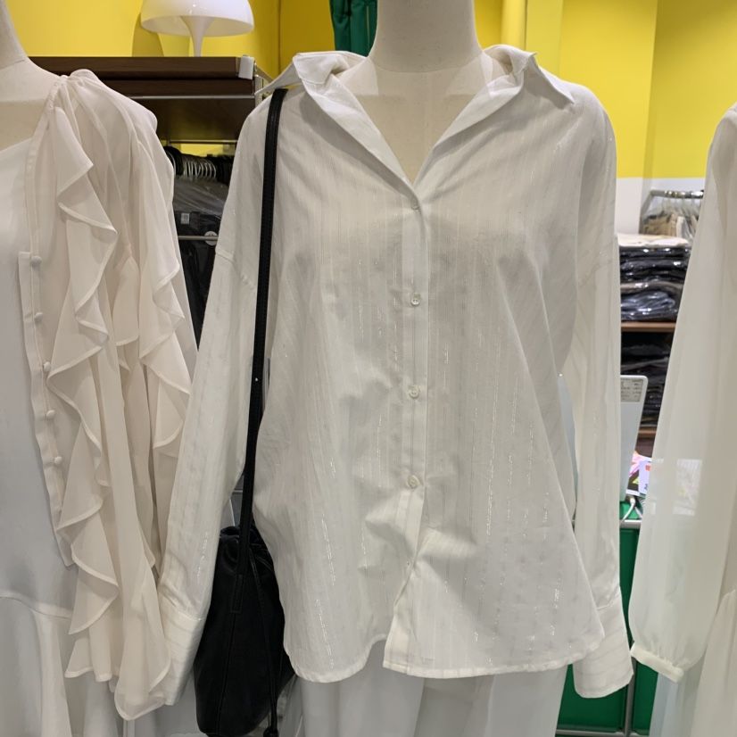 LE MASTERPLACE韓國東大門直郵女裝新款職業26春夏襯衫蕾絲衫Le masterpiece襯衫/蕾絲衫