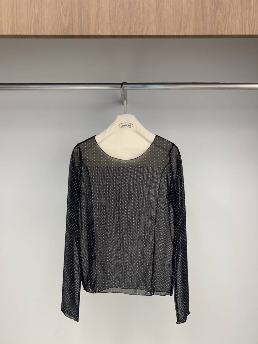 ONE MONE韓國代購女裝新款推薦職業時尚26春夏休閑長袖T恤ONE MONE長袖T恤