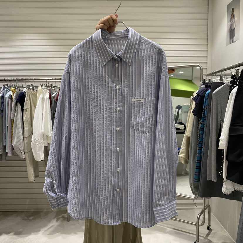 BRICKLANE韓國東大門直郵女裝新款推薦職業26春夏襯衫蕾絲衫BRICKLANE襯衫/蕾絲衫