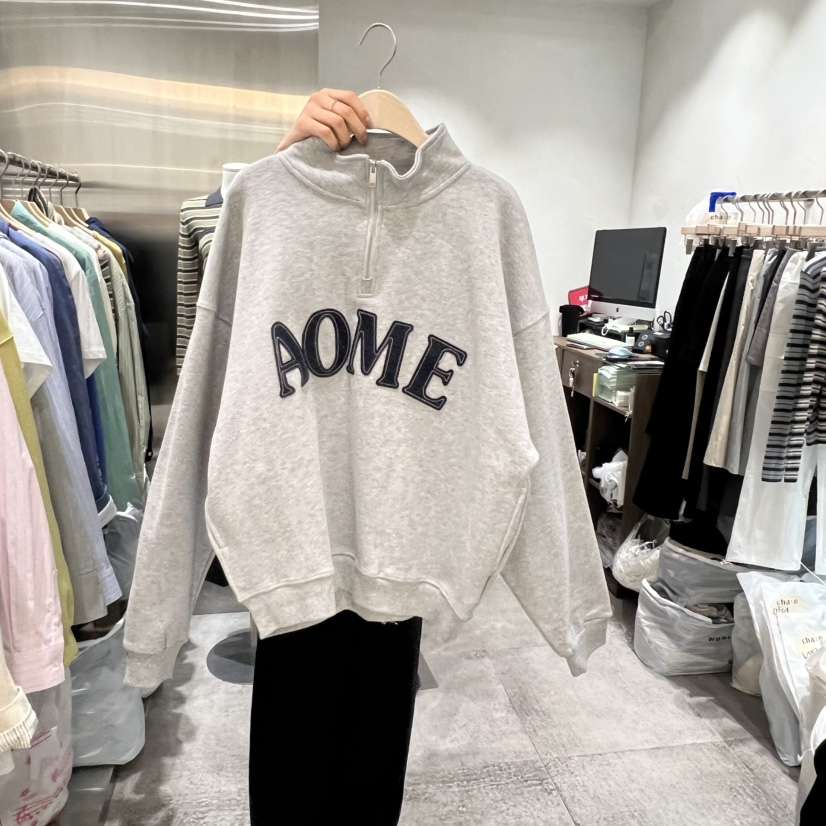 CHAE韓國直郵實拍女士新品推薦熱賣人氣休閑時尚衛衣高領CHAE衛衣