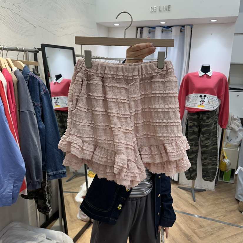 DE LINE韓國東大門代購女士新品職業26春夏熱賣人氣短褲DE LINE短褲
