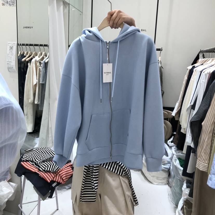 YUNBAL韓國直郵實拍女士新品26春夏人氣熱賣推薦夾克拉鏈YUNBAL夾克