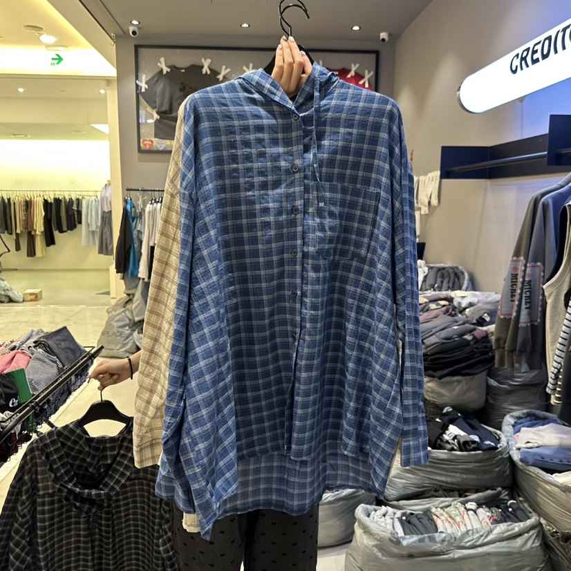 CREDITO韓國代購女士新款熱賣休閑人氣推薦時尚襯衫蕾絲衫CREDITO襯衫/蕾絲衫