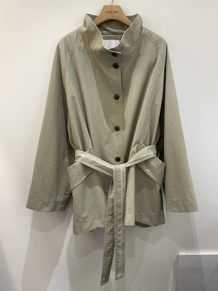 OBSESS韓國東大門直郵女裝新品推薦人氣時尚休閑夾克含腰帶OBSESS/EARLY BIRD夾克