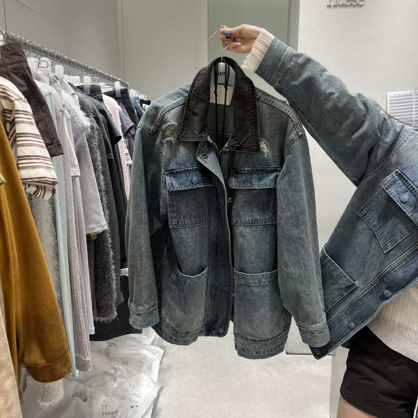 NUESE韓國東大門代購女裝新款人氣26春夏休閑熱賣推薦夾克NUESE夾克