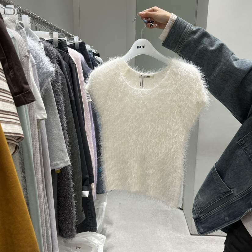 NUESE韓國直郵女裝新品時尚休閑26春夏推薦職業人氣針織衫NUESE針織衫