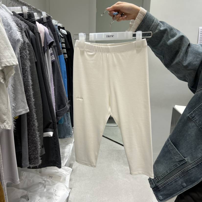NUESE韓國直郵實拍女裝新品休閑26春夏打底褲鯊魚褲緊身褲NUESE打底褲/鯊魚褲