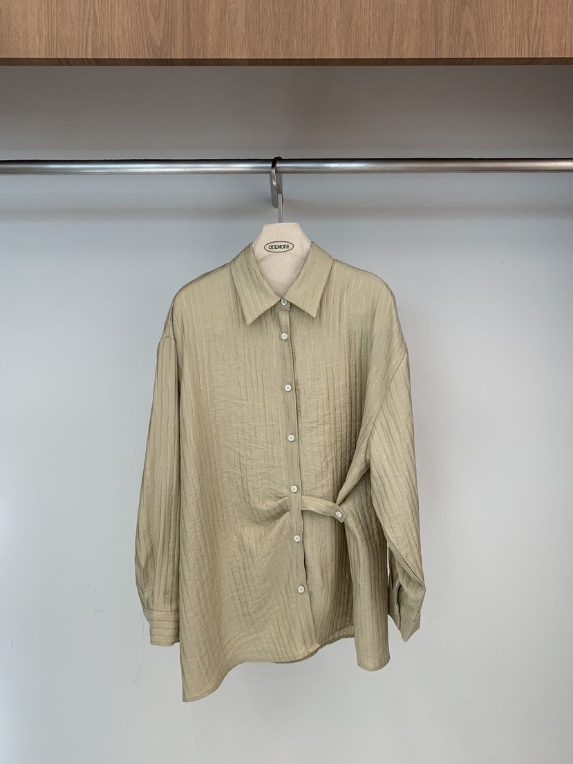 ONE MONE韓國直郵女裝新品休閑26春夏推薦人氣襯衫蕾絲衫ONE MONE襯衫/蕾絲衫