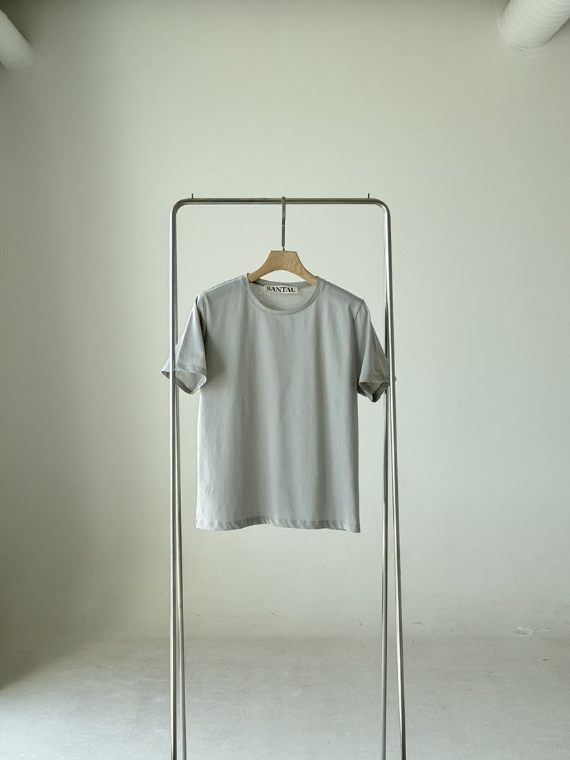 SANTAL韓國東大門直郵女士新品熱賣推薦職業26春夏T恤絲綢SANTALT恤