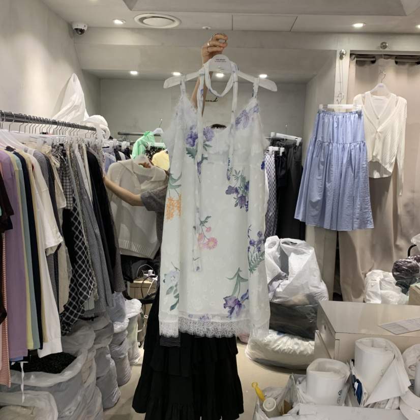 LOGROAD韓國直郵實拍女士新款時尚職業熱賣推薦人氣連衣裙LOG ROAD連衣裙