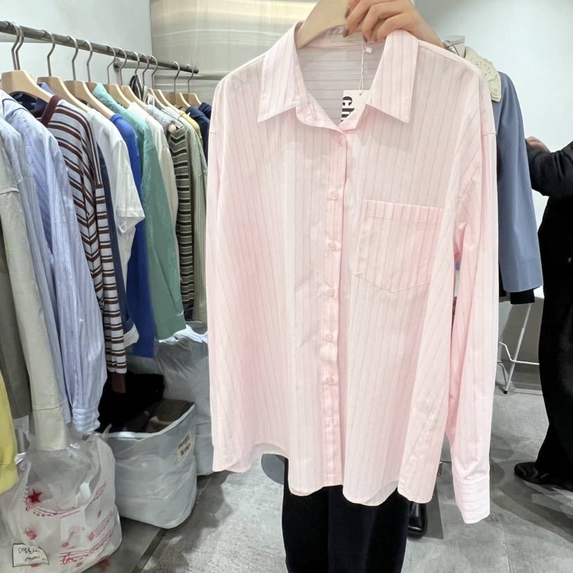 CHAE韓國直郵女士新品職業26春夏休閑熱賣時尚襯衫蕾絲衫CHAE襯衫/蕾絲衫