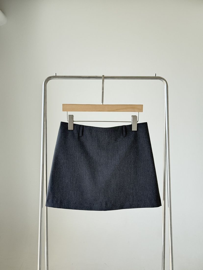 SANTAL韓國直郵實拍女裝新品時尚26春夏職業推薦休閑短裙SANTAL短裙