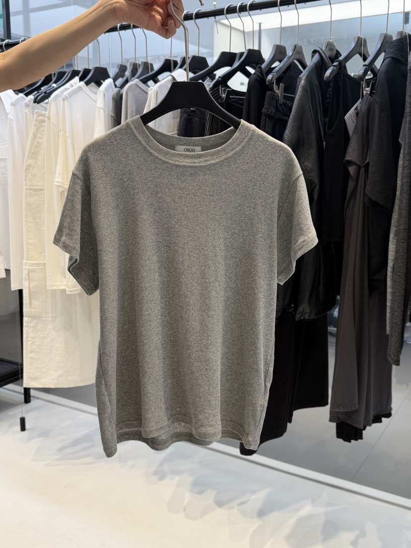 OSOO韓國東大門直郵女裝新款時尚熱賣休閑職業26春夏人氣T恤OSOOT恤