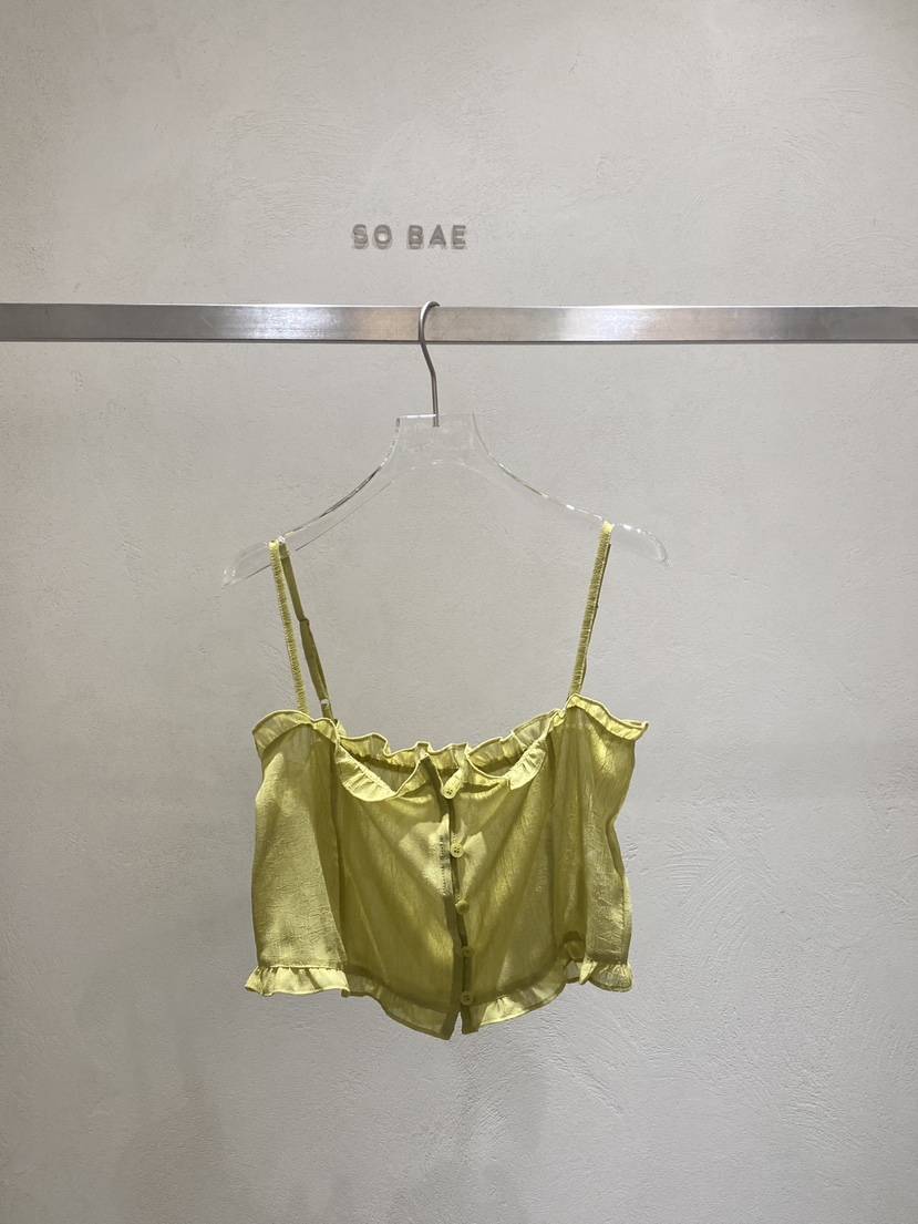 SO BAE韓國直郵實拍女士新款人氣時尚熱賣推薦26春夏吊帶背心SO BAE吊帶/背心