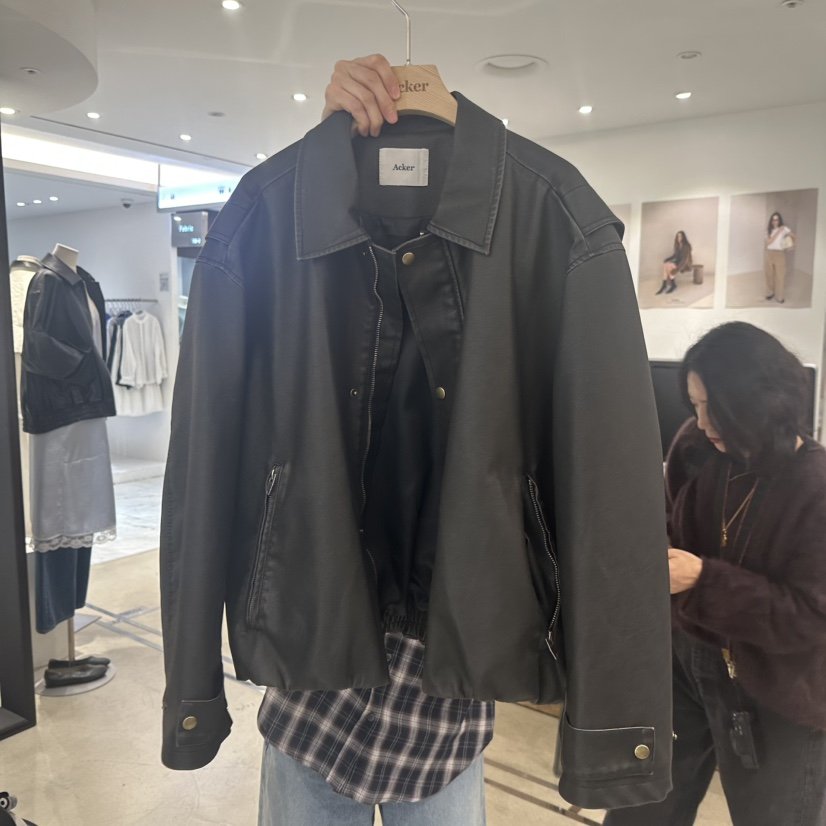 ACKER韓國直郵女裝新款推薦休閑熱賣職業人氣26春夏夾克復古ACKER夾克