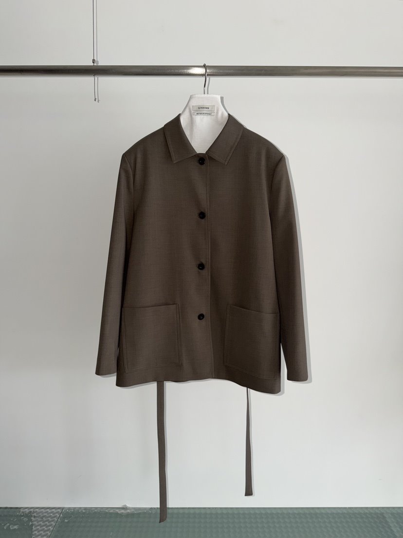 BAKING POWDER東大門直郵女士新款時尚26春夏夾克含腰帶BAKING POWDER夾克