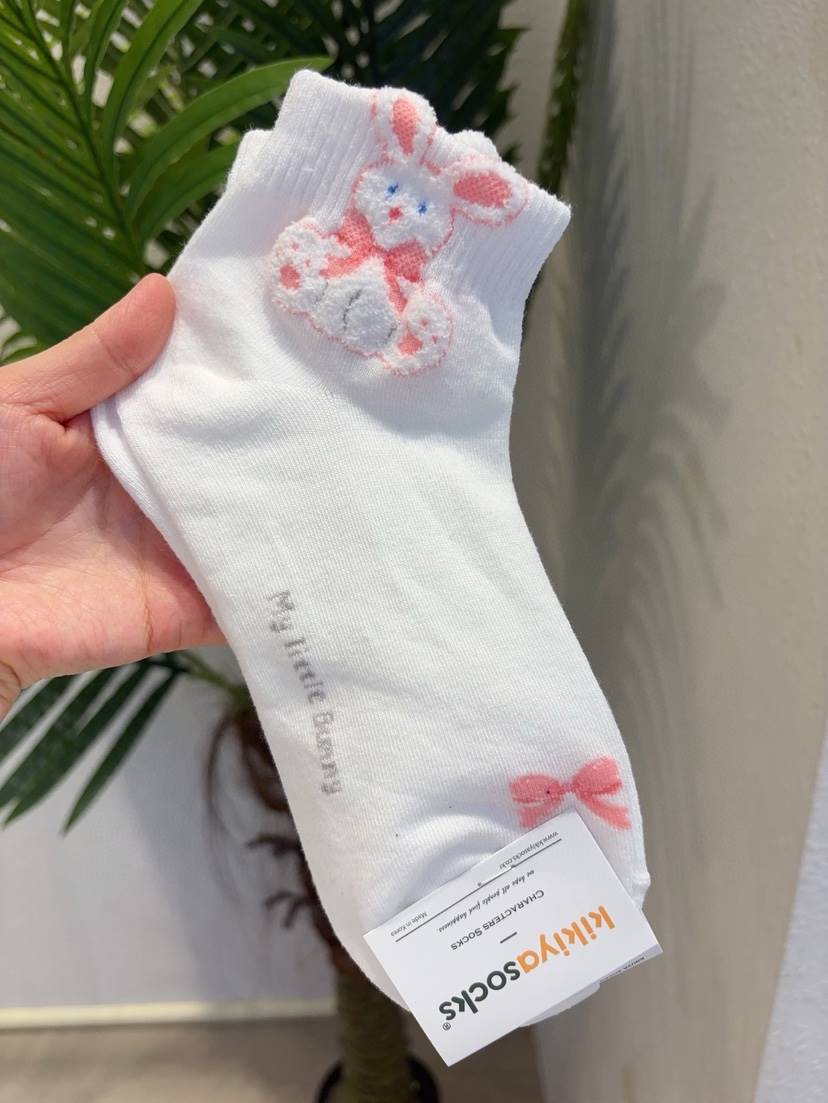 CACTUS-Q韓國代購女裝新款26春夏時尚真品推薦職業休閑襪子CACTUS十雙起/可混搭襪子