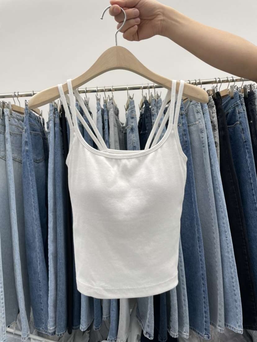 PAI東大門代購女裝新款職業熱賣休閑推薦人氣真品吊帶背心[PΛi]_PAi吊帶/背心