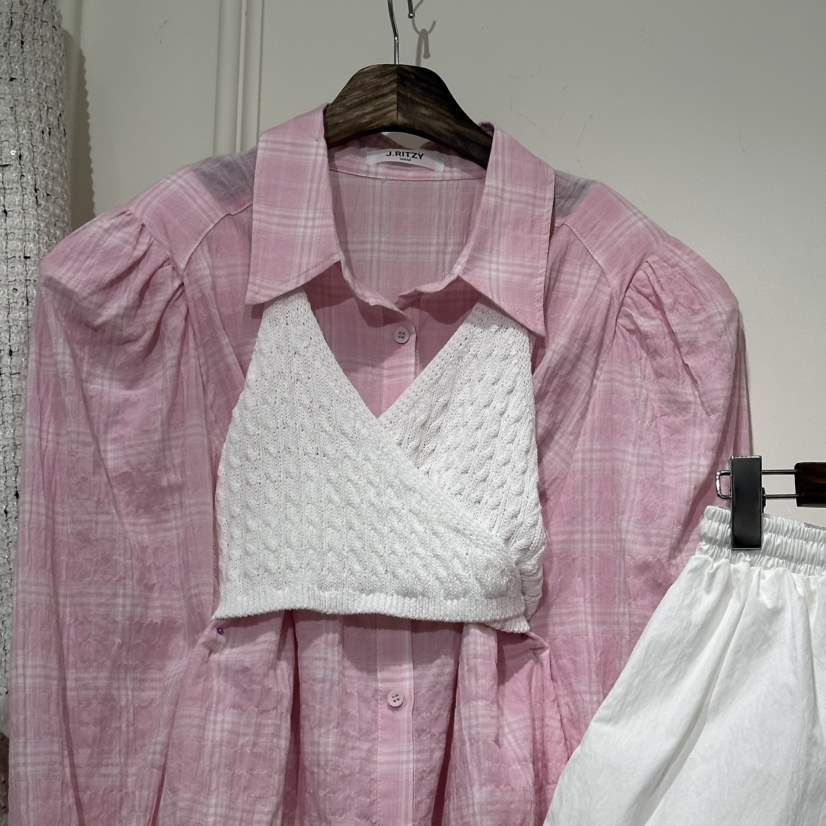 J.RITZY韓國代購女士新品26春夏熱賣真品吊帶背心不含內搭J.RITZY吊帶/背心