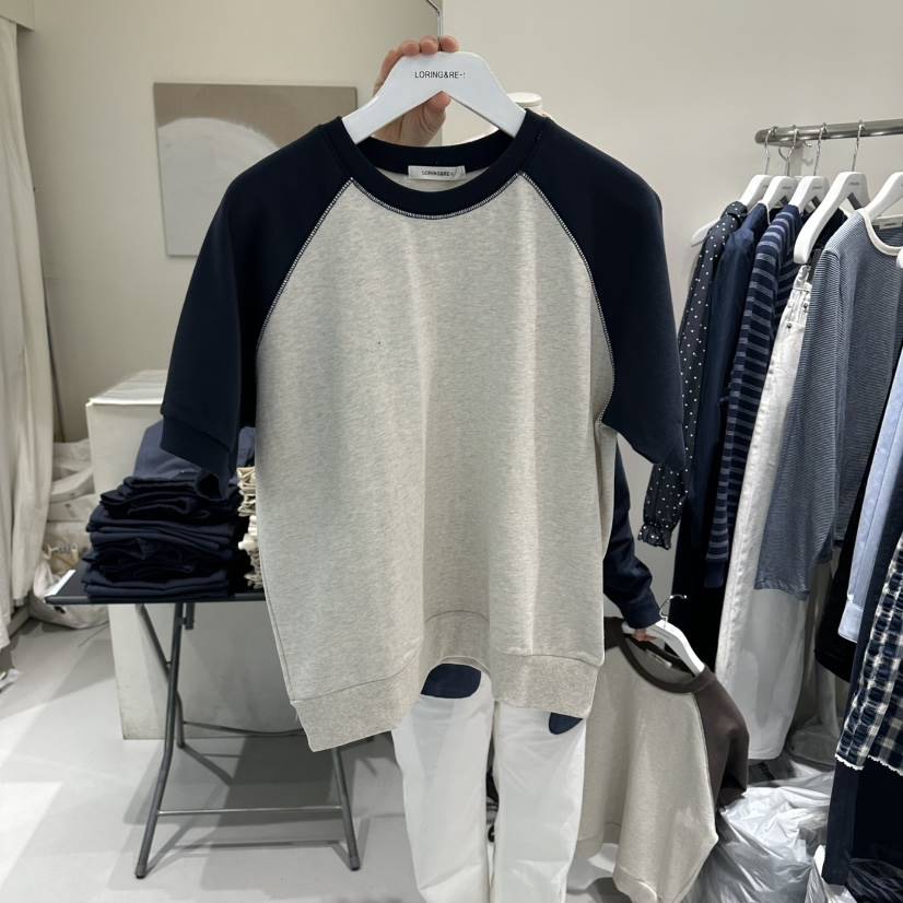 LORING RE I東大門實拍女裝新品人氣真品時尚職業休閑T恤LORING RE-I/BARET恤