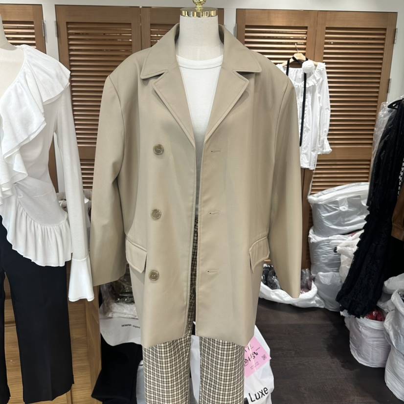 TRES BIEN韓國代購女士新款26春夏人氣真品熱賣休閑夾克TRES BIEN夾克