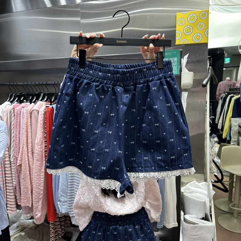 RUNWAY-런웨이東大門直郵女士新品真品推薦26春夏時尚短褲RUNWAY短褲