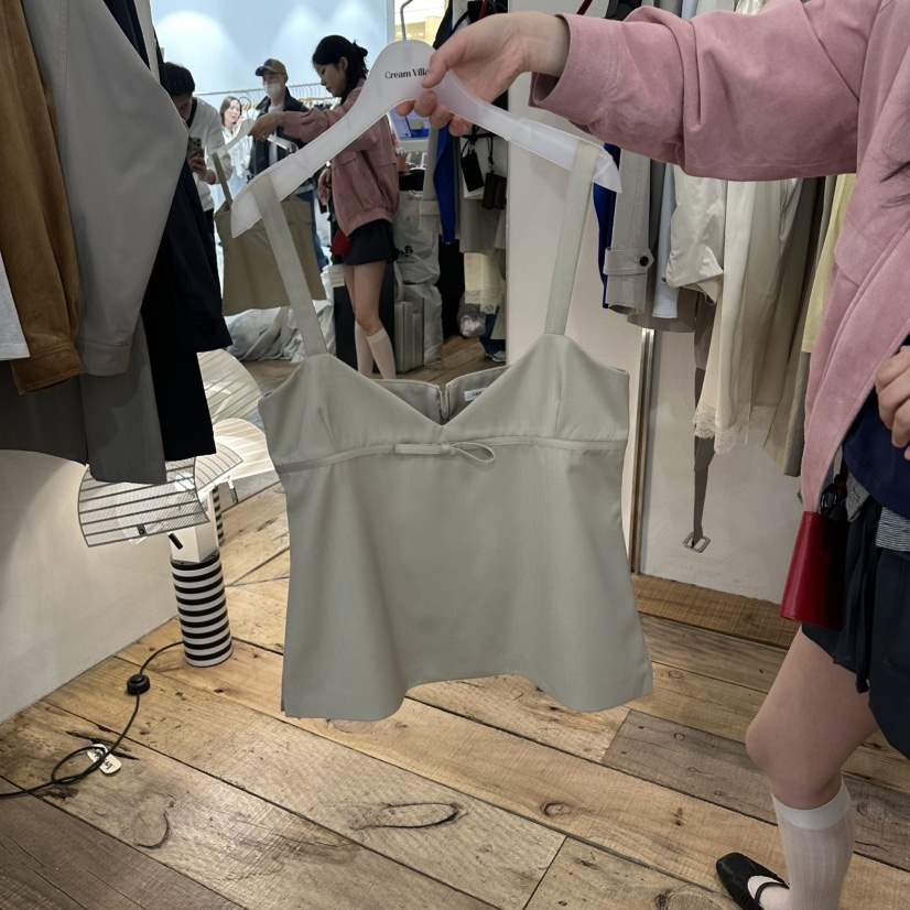 CREAM VILLA東大門直郵女裝新款推薦吊帶背心CREAMVILLA吊帶/背心