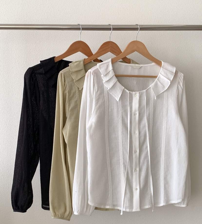 FF/SUNDAY東大門直郵女士新品熱賣真品26春夏襯衫蕾絲衫FF/SUNDAY襯衫/蕾絲衫