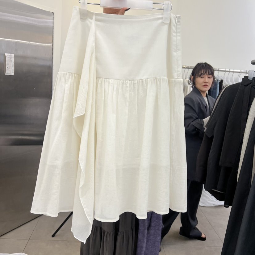 PORTS MOSS韓國代購女士新品26春夏真品人氣半身裙中短裙PORTS MOSS半身裙/中短裙