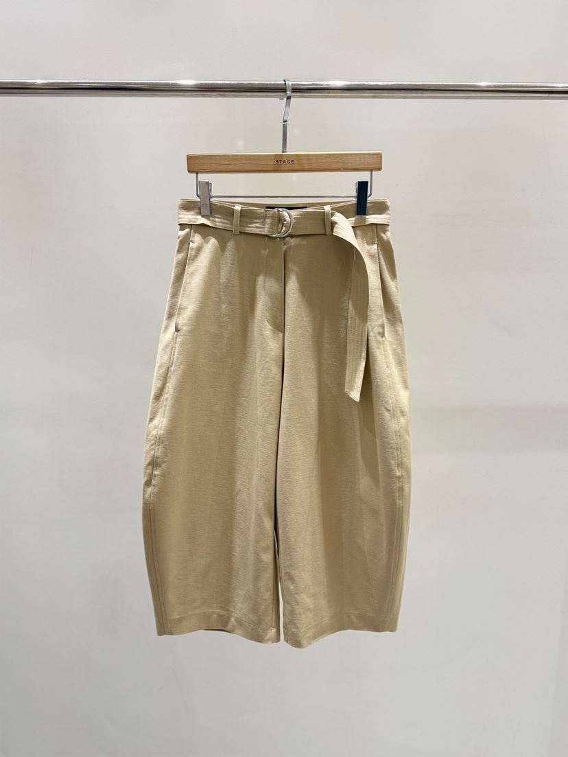 STAGE東大門實拍女士新款人氣熱賣26春夏推薦職業短褲含腰帶STAGE短褲