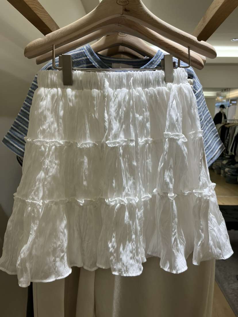 TIZZI韓國直郵女士新款熱賣職業26春夏真品人氣時尚休閑短裙TIZZI短裙