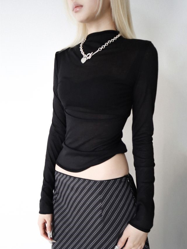 LIVE FOREVER韓國代購女裝新品休閑真品26春夏T恤不含吊帶LIVE FOR_EVERT恤