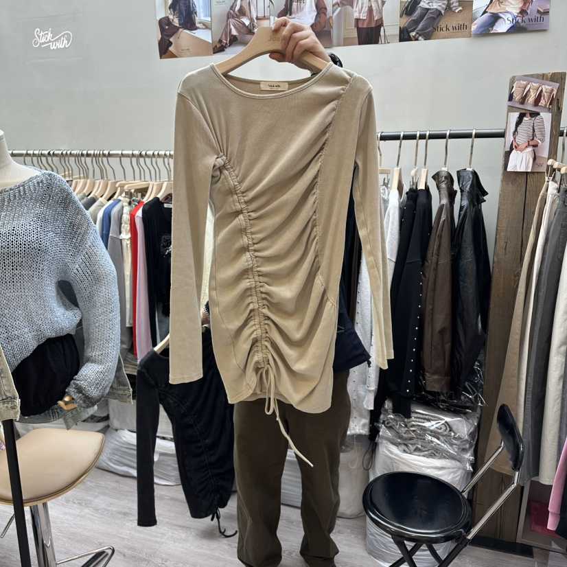 STICK WITH東大門直郵女裝新品熱賣職業真品人氣26春夏連衣裙STICK WITH連衣裙