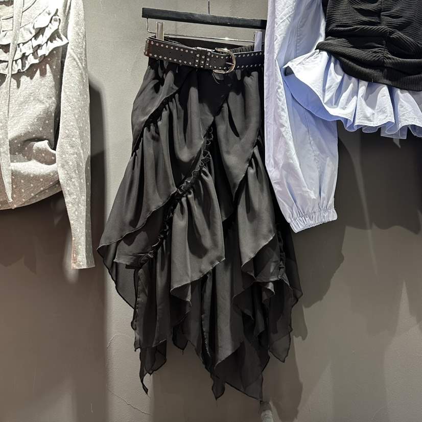 RARE CLOSET東大門代購女裝新款推薦休閑真品長裙不含腰帶RARE CLOSET長裙