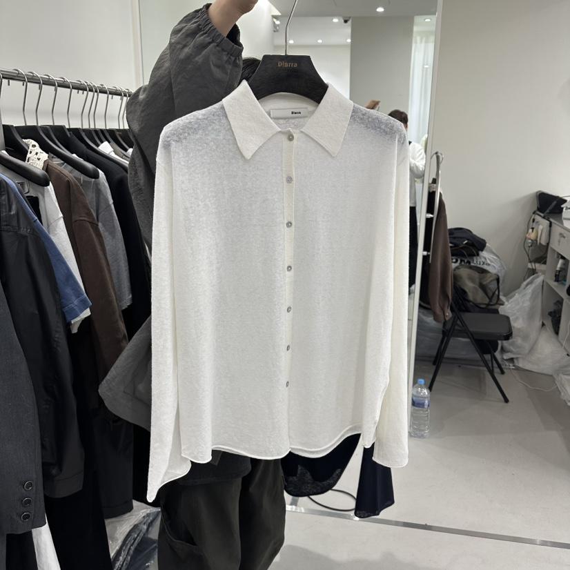 DIARRA東大門代購女士新款職業休閑時尚人氣26春夏襯衫蕾絲衫DIARRA襯衫/蕾絲衫