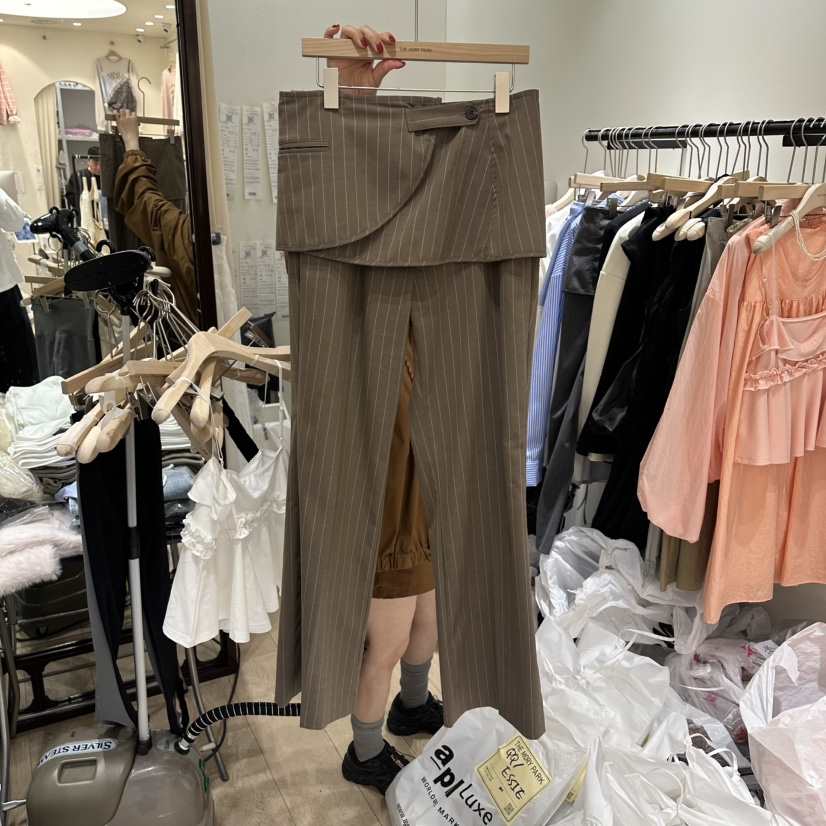 THEMORYPARK東大門實拍女士新款人氣職業熱賣時尚休閑裙褲THE MORY PARK裙褲