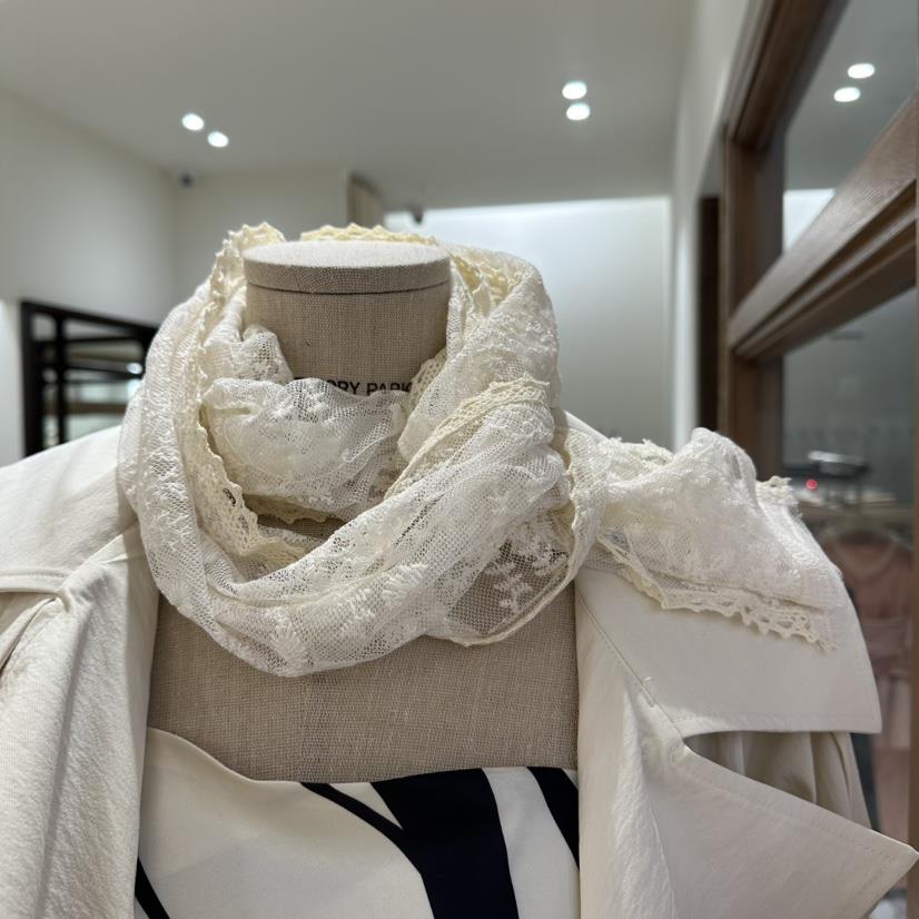THEMORYPARK東大門實拍女裝新品推薦26春夏圍巾披肩蕾絲圍巾THE MORY PARK圍巾/披肩