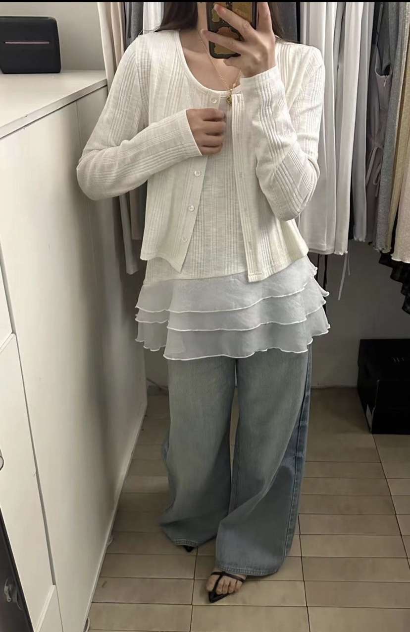 VIVANI韓國代購女士新款推薦熱賣人氣時尚26春夏套裝套裝開衫VIVANI套裝