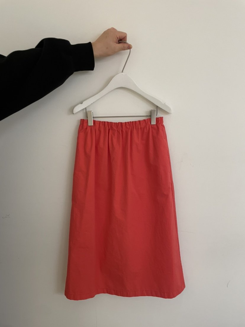 JEONG GAM STUDIOS韓國東大門直郵女裝新款熱賣半身裙中短裙水洗棉JEONG GAM STUDIOS半身裙/中短裙