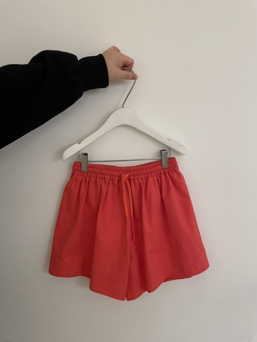 JEONG GAM STUDIOS韓國東大門代購女裝新品休閑短褲水洗棉JEONG GAM STUDIOS短褲