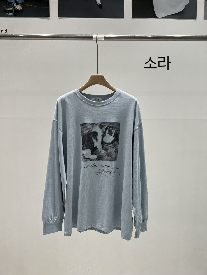 UNBOUND韓國直郵女裝新品26春夏時尚休閑熱賣職業長袖T恤UNBOUND長袖T恤