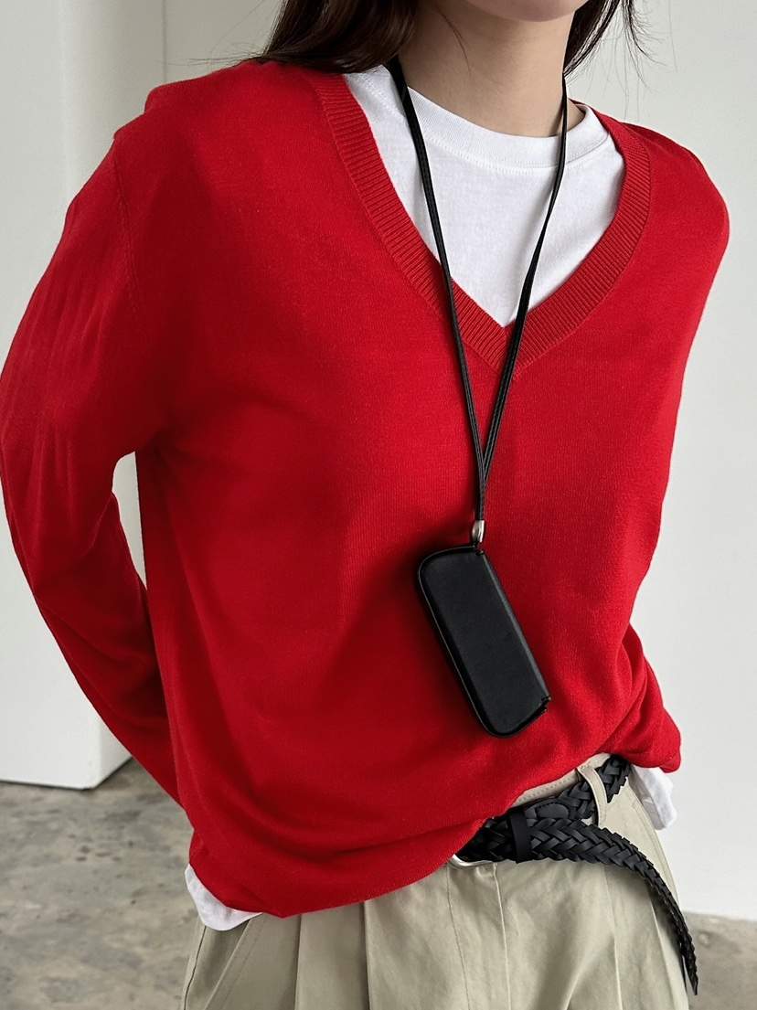 UNBOUND韓國東大門直郵女裝新款熱賣26春夏人氣針織衫絲綢UNBOUND針織衫