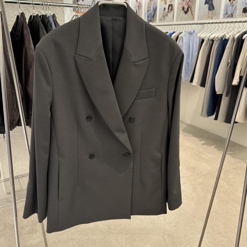 MARAN-P韓國直郵實拍女裝新品推薦時尚職業熱賣夾克雙層MARAN夾克